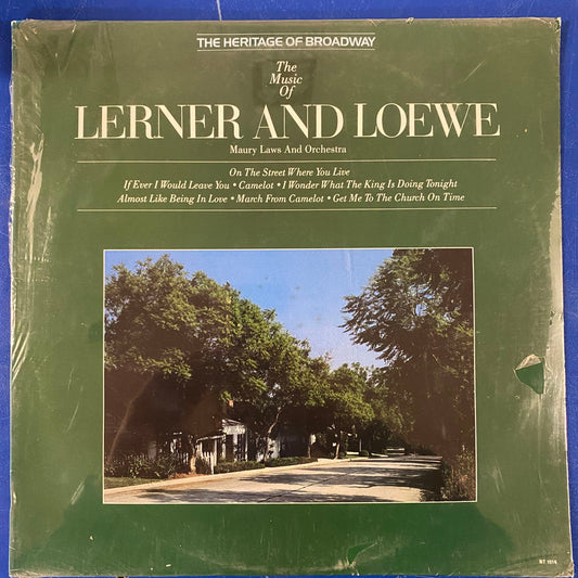 Maury Laws And Orchestra - The Music Of Lerner And Loewe (LP, Album)