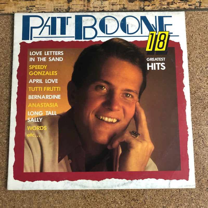 Pat Boone - 18 Greatest Hits (LP, Comp)