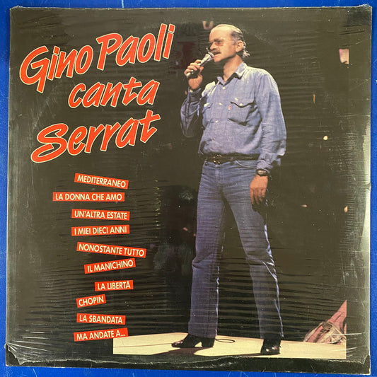 Gino Paoli - Canta Serrat (LP, Album, RE)