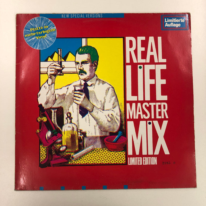 Real Life - Master Mix (12", Ltd, Num, Blu)