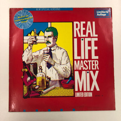 Real Life - Master Mix (12", Ltd, Num, Blu)