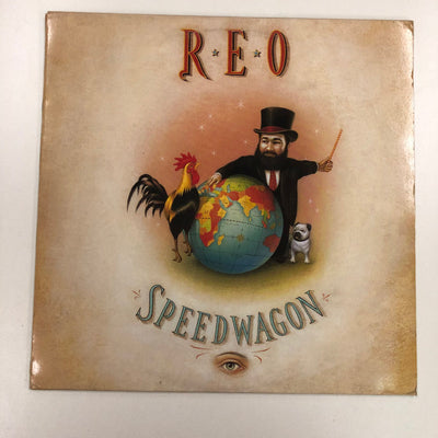 REO Speedwagon - The Earth A Small Man His Dog And A Chicken (LP, Album)