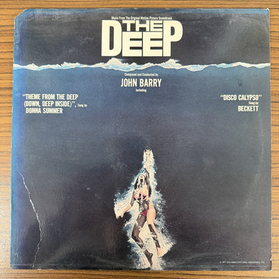John Barry - The Deep (Music From The Original Motion Picture Soundtrack) (LP, Album, Blu)