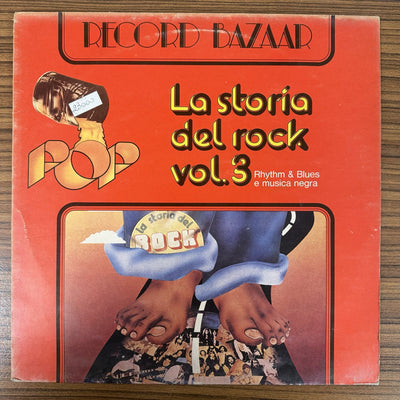 Various - La Storia Del Rock Vol.3 - Rhythm & Blues E Musica Negra (LP, Comp, RE)