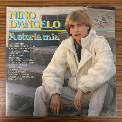 Nino D'Angelo - 'A Storia Mia (LP, Comp)