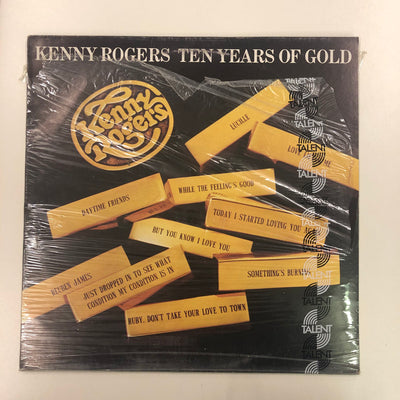 Kenny Rogers - Ten Years Of Gold (LP, Comp, RE)