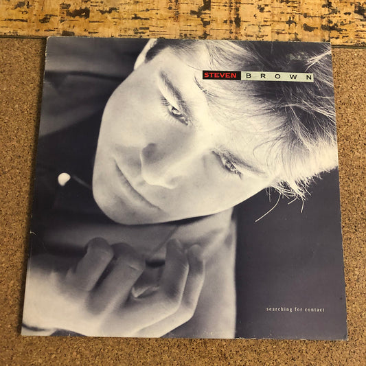 Steven Brown - Searching For Contact (LP, Album)