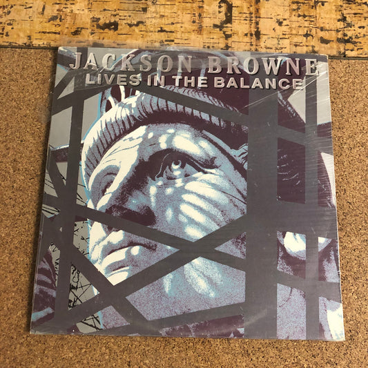 Jackson Browne - Lives In The Balance (LP, Album)