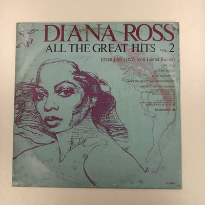 Diana Ross - All The Great Hits Vol. 2 (LP, Comp)