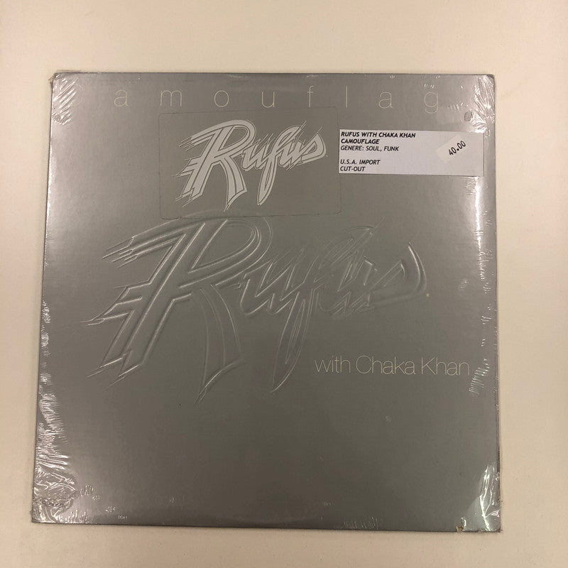 Rufus With Chaka Khan - Camouflage (LP, Album, Pin)