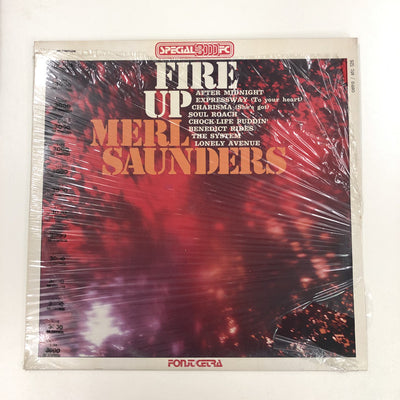 Merl Saunders - Fire Up (LP, Album, RE)
