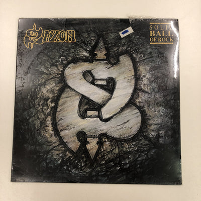Saxon - Solid Ball Of Rock (LP, Album)