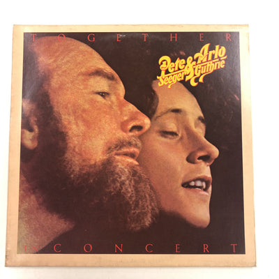 Pete Seeger & Arlo Guthrie - Pete Seeger & Arlo Guthrie Together In Concert (2xLP, Album, RE)