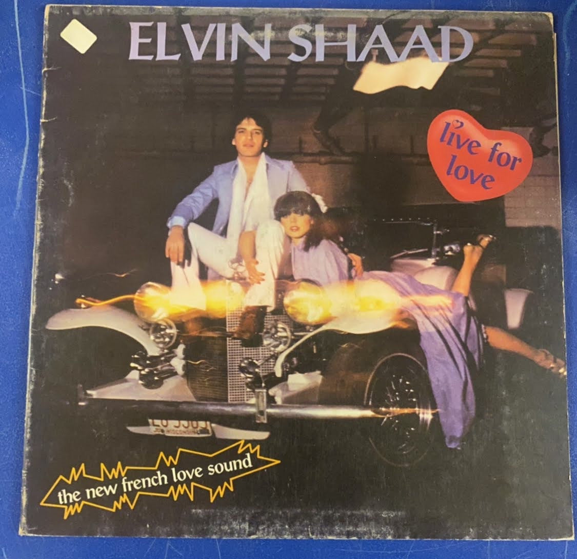 Elvin Shaad - Live For Love (LP, Album)
