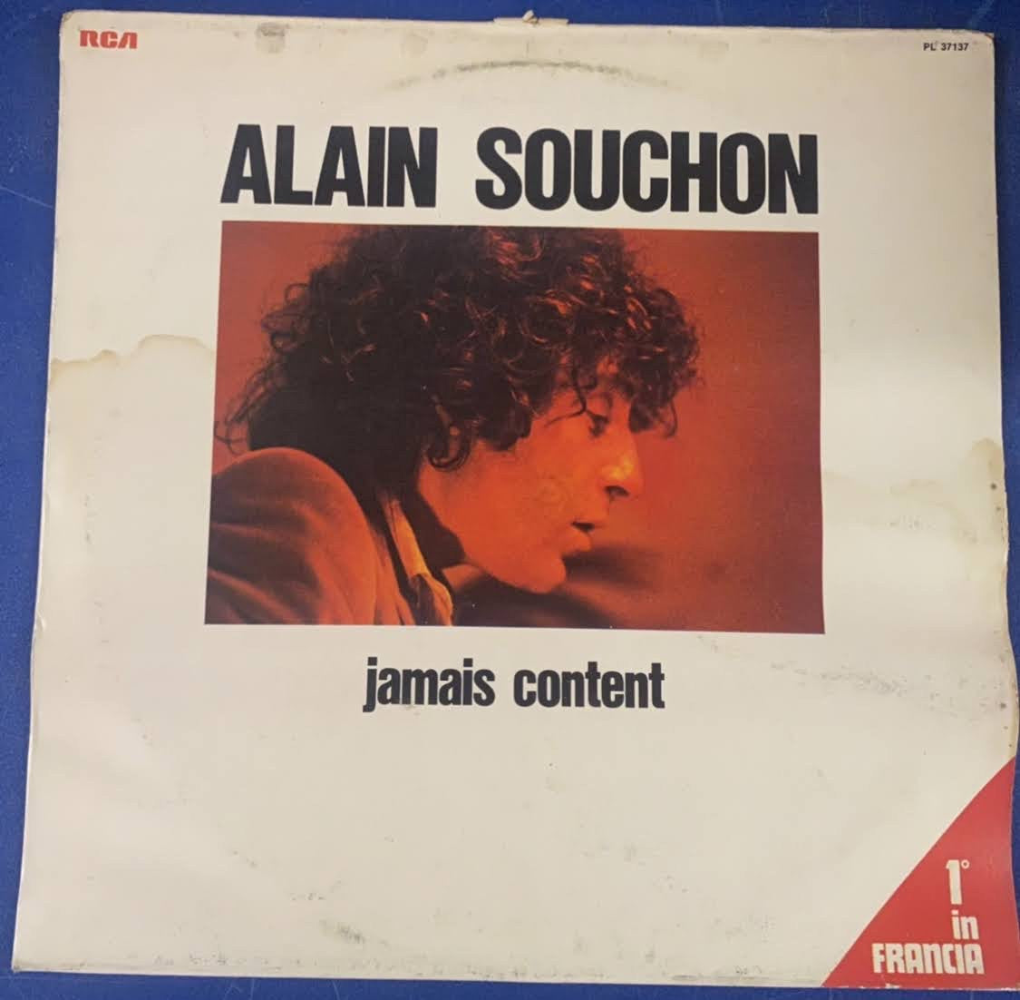 Alain Souchon - Jamais Content (LP, Album)