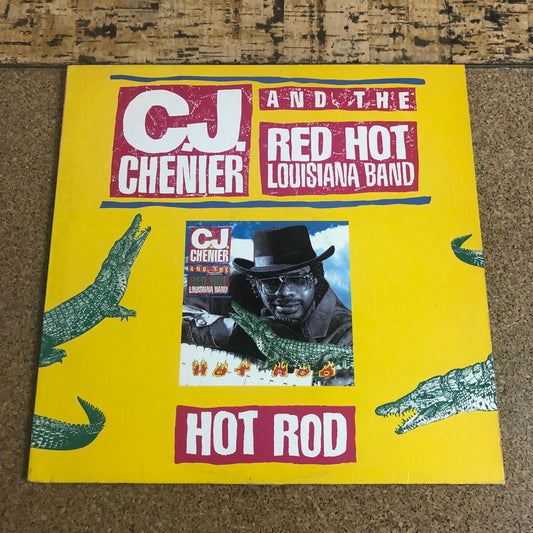 C.J. Chenier And The Red Hot Louisiana Band - Hot Rod (LP, Album)