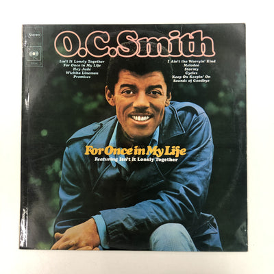 O.C.Smith - For Once In My Life (LP, Album)