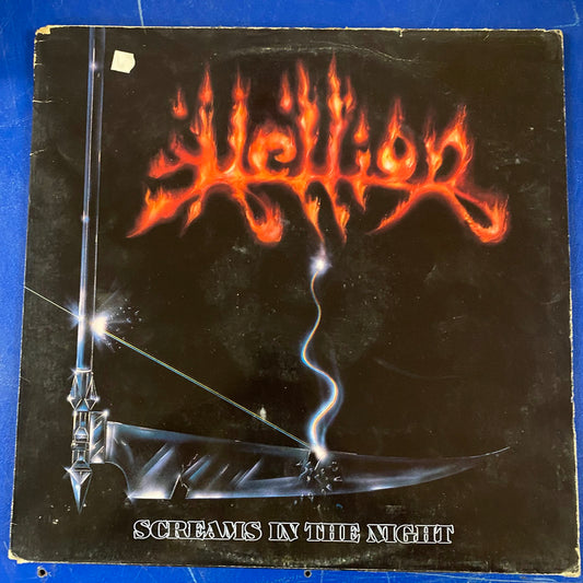 Hellion - Screams In The Night (LP, Album)