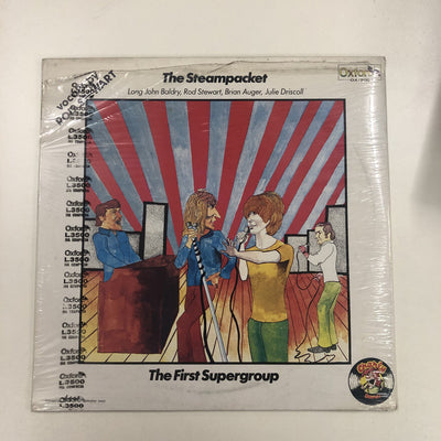 The Steampacket Featuring Rod Stewart - The First Supergroup (LP, Album)