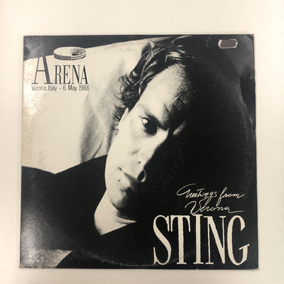 Sting - Arena - Greetings From Verona (2xLP, Unofficial)