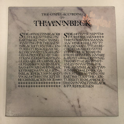 The Stranglers - The Gospel According To The Meninblack (LP, Album, Gat)