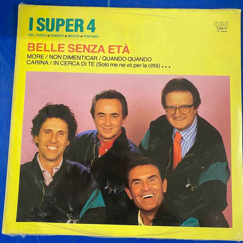 Superquattro (Jimmy Fontana, Nico Fidenco, Gianni Meccia, Riccardo Del Turco) - Belle Senza Età (LP)