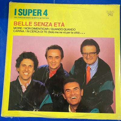 Superquattro (Jimmy Fontana, Nico Fidenco, Gianni Meccia, Riccardo Del Turco) - Belle Senza Età (LP)