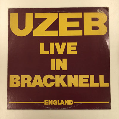 UZEB - Live In Bracknell England (LP, Album)
