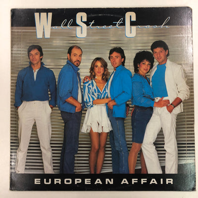 Wall Street Crash - European Affair (LP, Album)