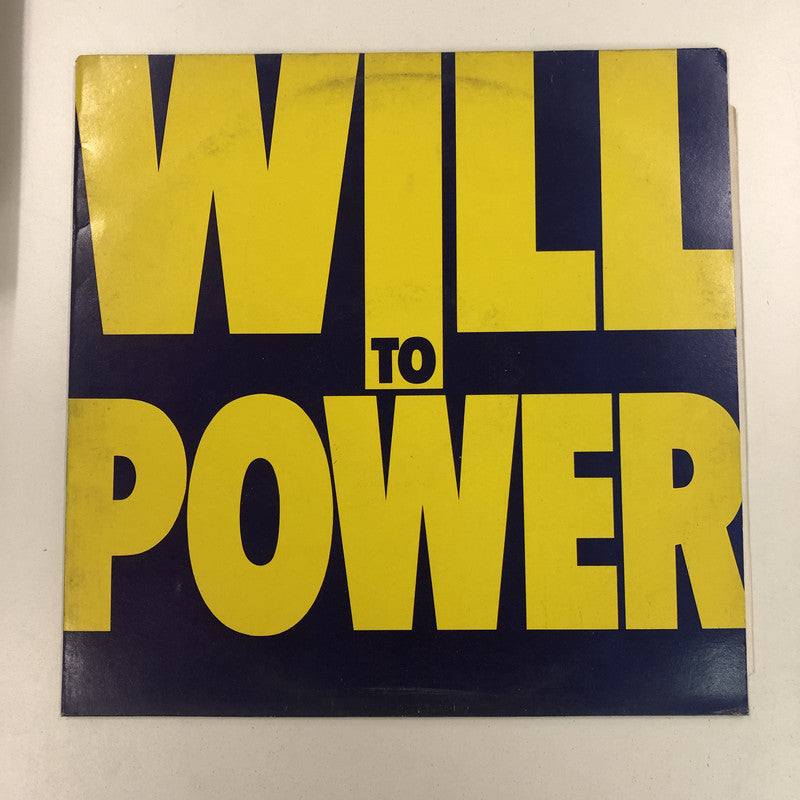 Will To Power - Will To Power (LP, Album)