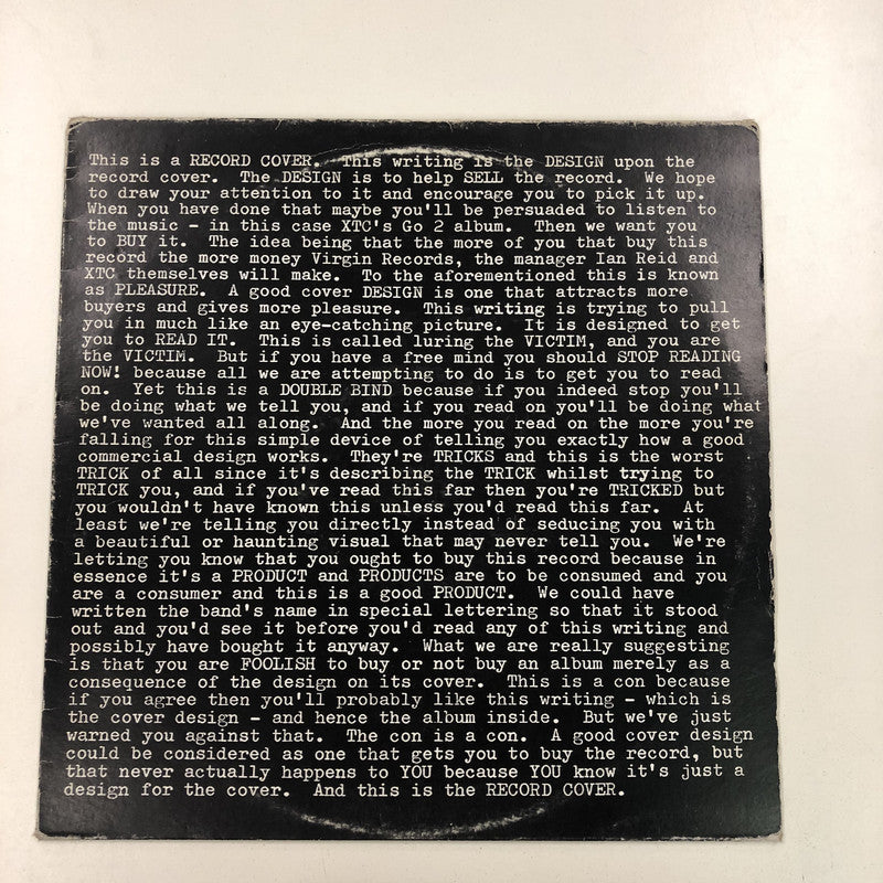 XTC - Go 2 (LP, Album, RE)