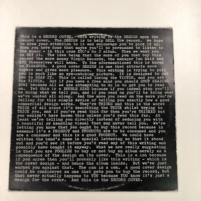 XTC - Go 2 (LP, Album, RE)