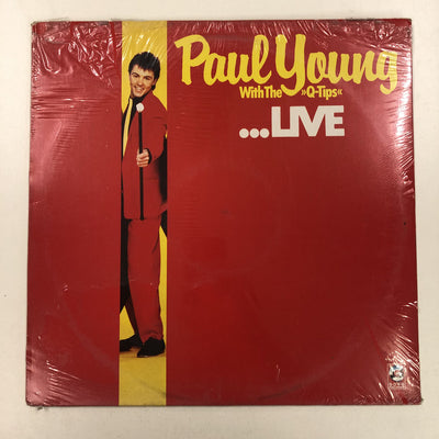 Paul Young/The Q-Tips - Paul Young With The Q-Tips ...Live (LP, Album)