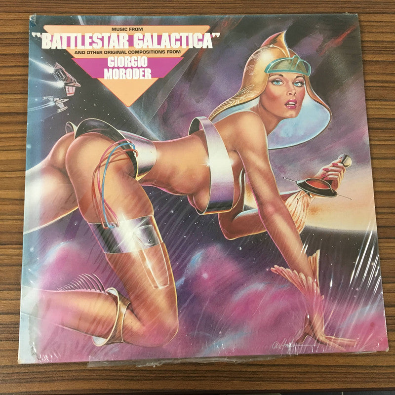 Giorgio Moroder - Music From "Battlestar Galactica" And Other Original Compositions (LP, P/Mixed)