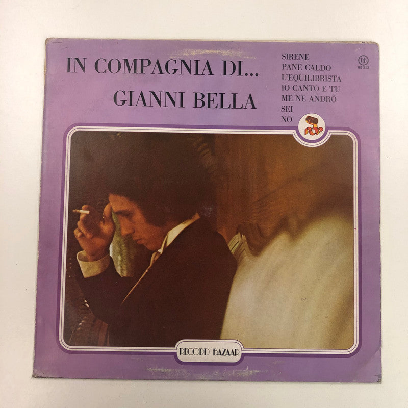 Gianni Bella - In Compagnia Di...Gianni Bella (LP, Comp)