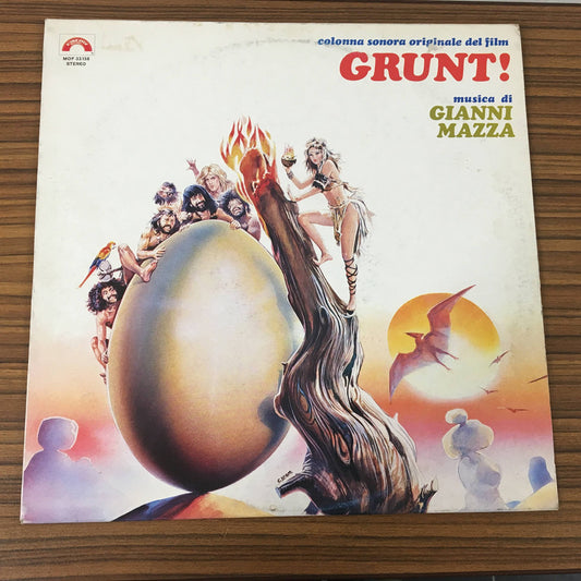 Gianni Mazza - Grunt! (Colonna Sonora Originale Del Film) (LP, Album)