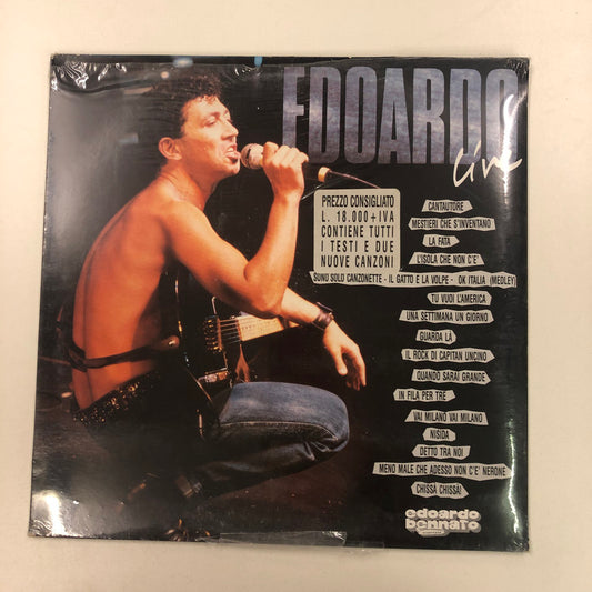 Edoardo Bennato - Edoardo Live (2xLP, Album)