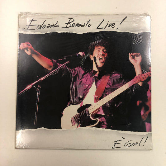 Edoardo Bennato - Edoardo Bennato Live ! - È Goal ! (LP, Album, Gat)