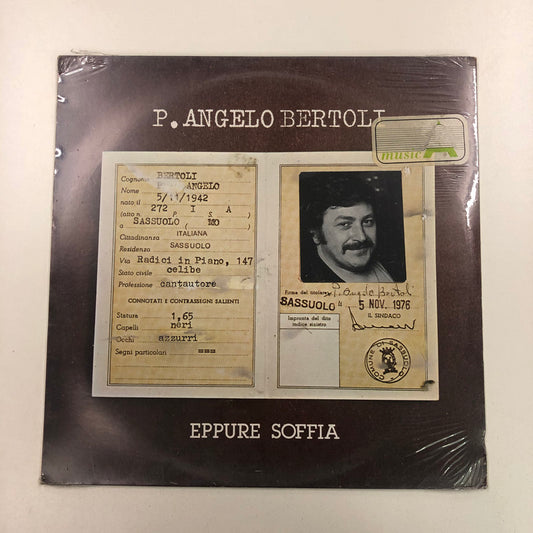 Pierangelo Bertoli - Eppure Soffia (LP, Album, RP)