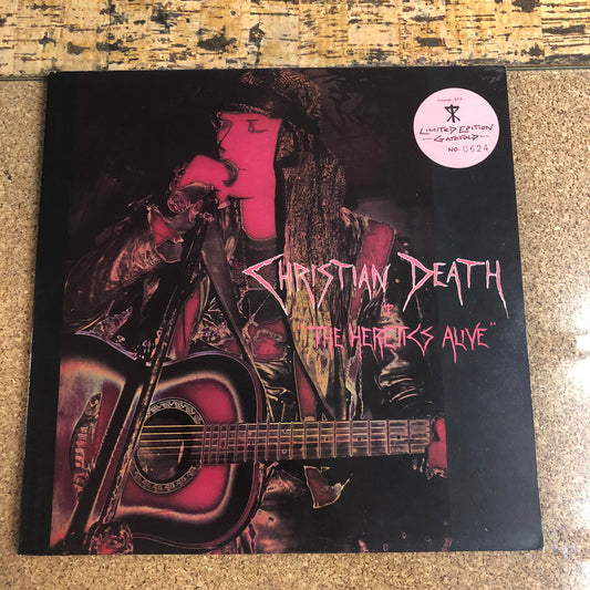 Christian Death - "The Heretics Alive" (LP, Album, Ltd, Num, Gat)