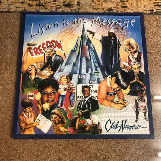 Club Nouveau - Listen To The Message (LP, Album)