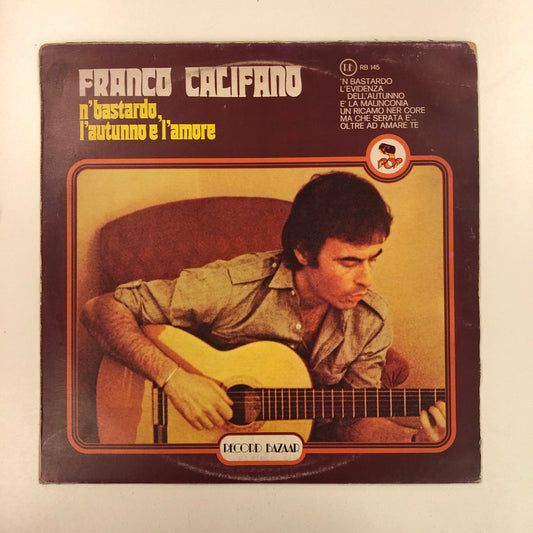 Franco Califano - 'N Bastardo, L'Autunno E L'Amore (LP, Comp)