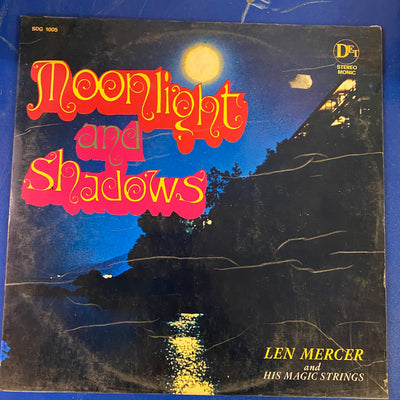 Len Mercer And His Magic Strings - Moonlight And Shadows (LP, Album)