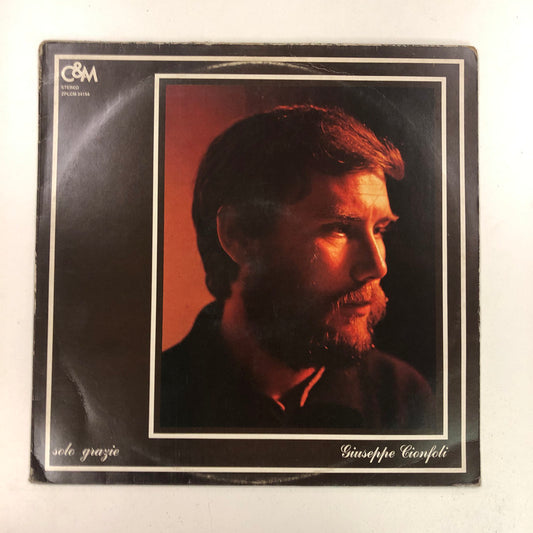 Giuseppe Cionfoli - Solo Grazie (LP, Album)
