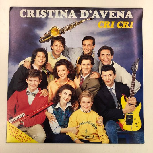 Cristina D'Avena - Cri Cri (LP, Album)