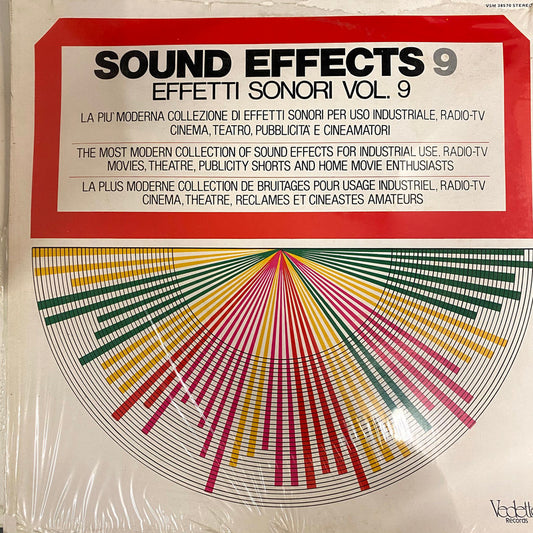 No Artist - Sound Effects 9 - Effetti Sonori Vol. 9 (LP)