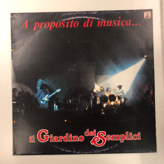 Il Giardino Dei Semplici - A Proposito Di Musica... (LP, Album, RE)