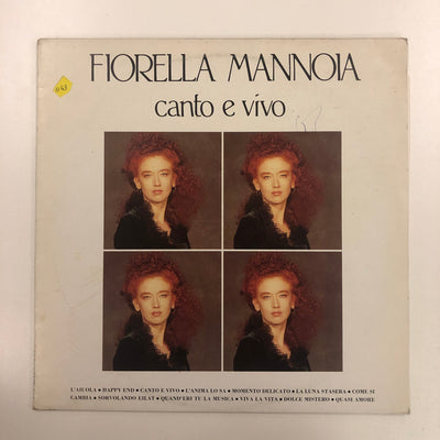 Fiorella Mannoia - Canto E Vivo (LP, Comp)