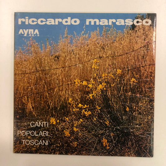 Riccardo Marasco - Canti Popolari Toscani (LP, Album)