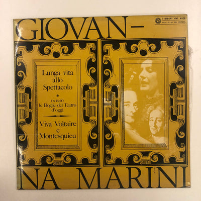 Giovanna Marini - Lunga Vita Allo Spettacolo (LP, Album, Mono)